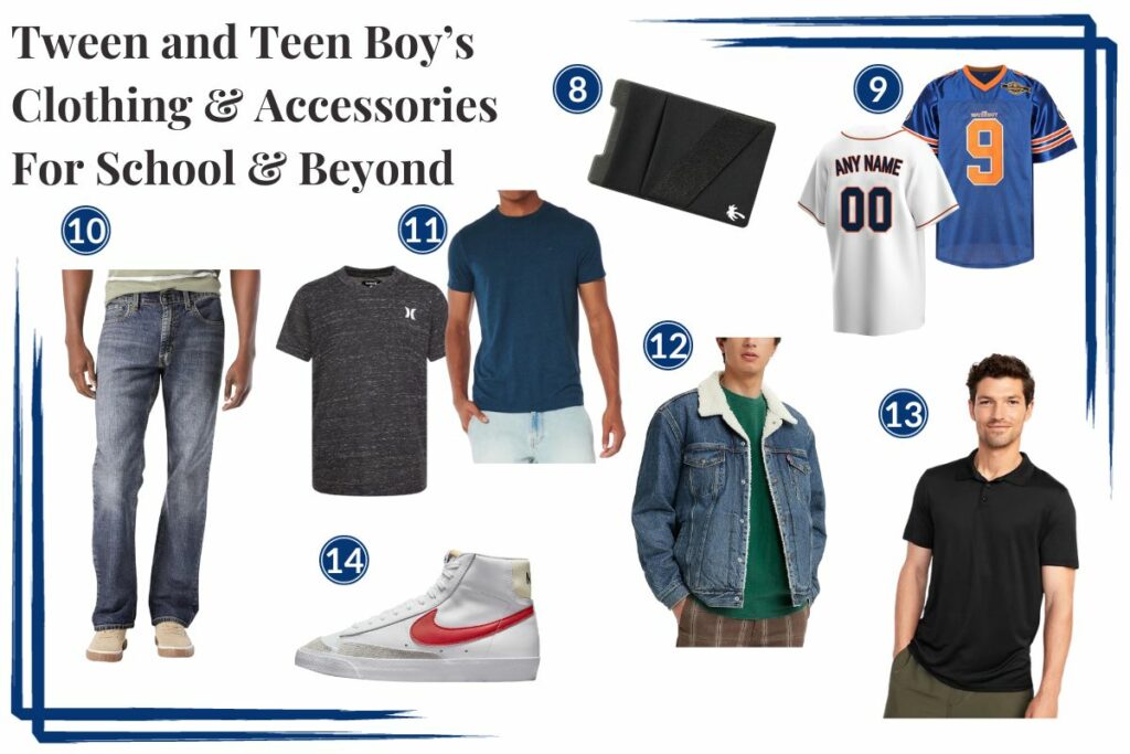 2023 Boy's Gift Guide - School & Beyond Collage
