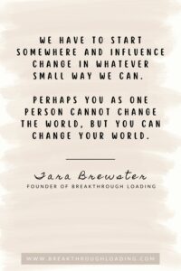 Inspirational Quotes of 2023- Tara B Change your world