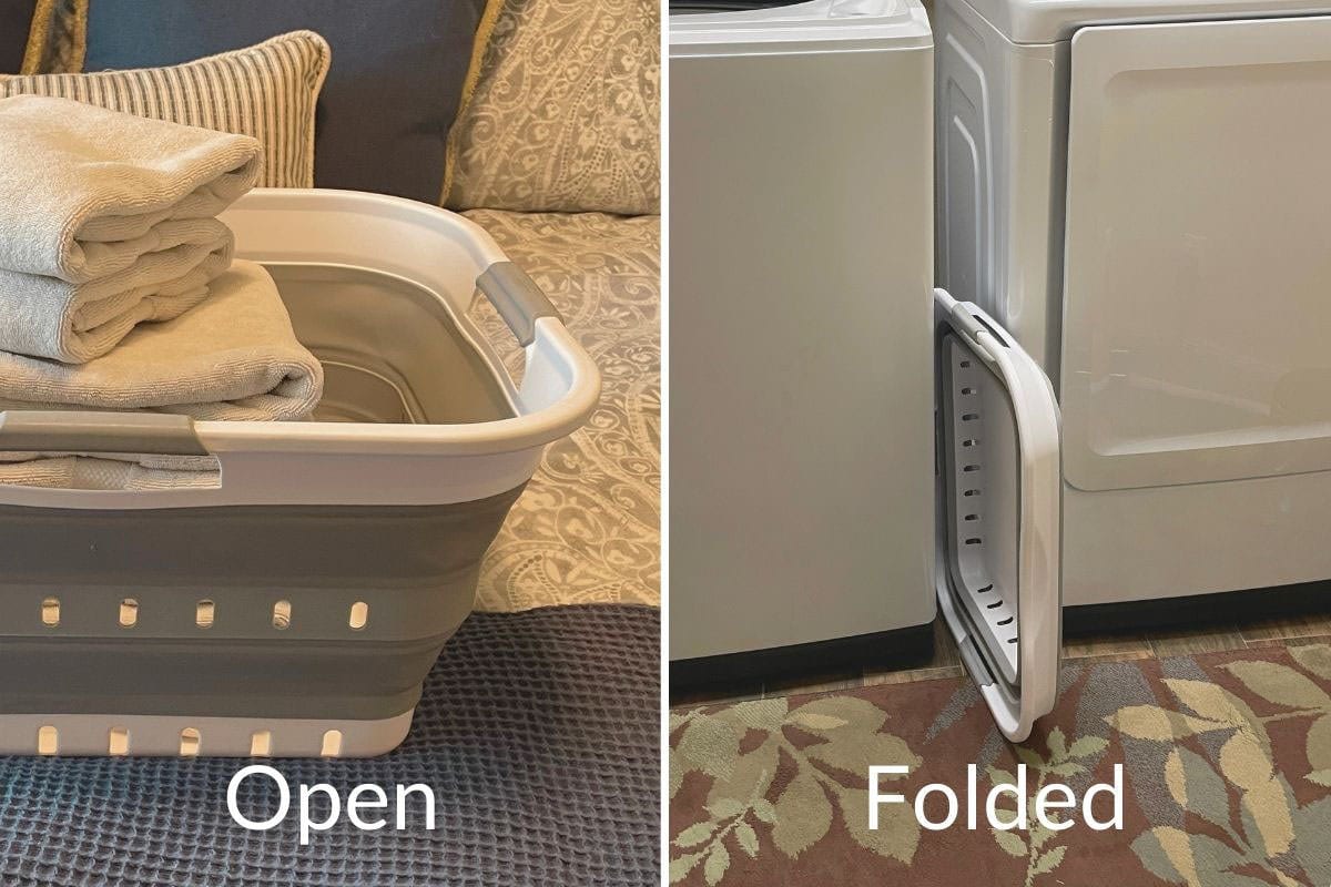 Laundry Essentials 4 - Folding laundry basket